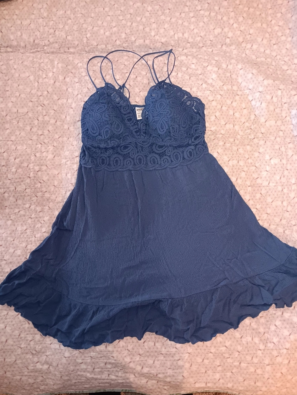 PINK Victoria's Secret Lace-Trim Dress